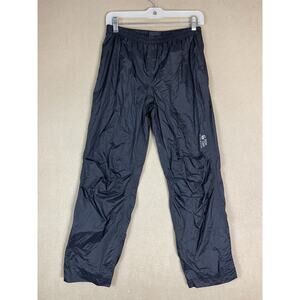 Mountain Hard Wear Pants Girls L Black Epic‎ Lined Waterproof Elastic Waist